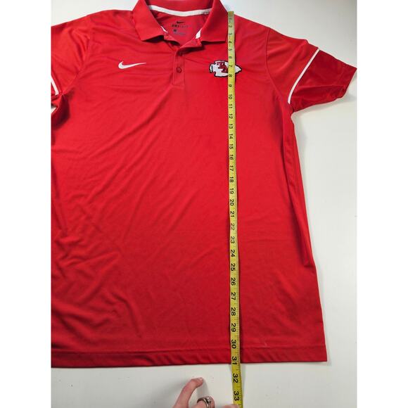 Nike dri fit polo Ingram Texas Tom Moore embroidered game day shirt men's L - Picture 6 of 6